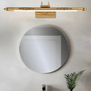 Luxurious Gold Geometric LED Bathroom Vanity Light