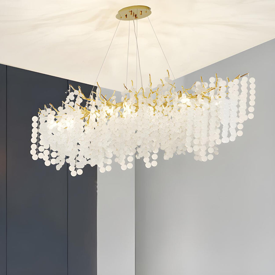 Luxury Gold Tree Branch Island Chandelier Light