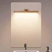 Magnetic Rotatable Wood Linear Vanity Wall Light