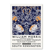 Blue & Yellow Themed Art Gallery Wall Canvas Posters