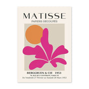 Pink Art Collage Canvas Posters
