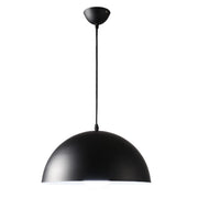 Matte Metal Dome Pendant Light Adjustable Height