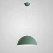 Matte Metal Dome Pendant Light Adjustable Height