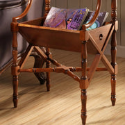 Mid-century Antique Wooden Magazine Storage Bookshelf