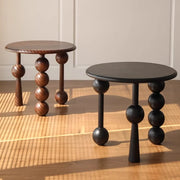 Mid-Century Modern Art Tripod Leg Small Wood Coffee Table