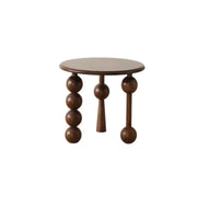 Mid-Century Modern Art Tripod Leg Small Wood Coffee Table