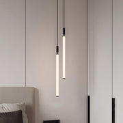 Minimalist Bedroom Acrylic LED Tube Pendant Light