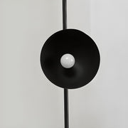 Minimalist Dome Modern LED Black Metal Floor Lamp