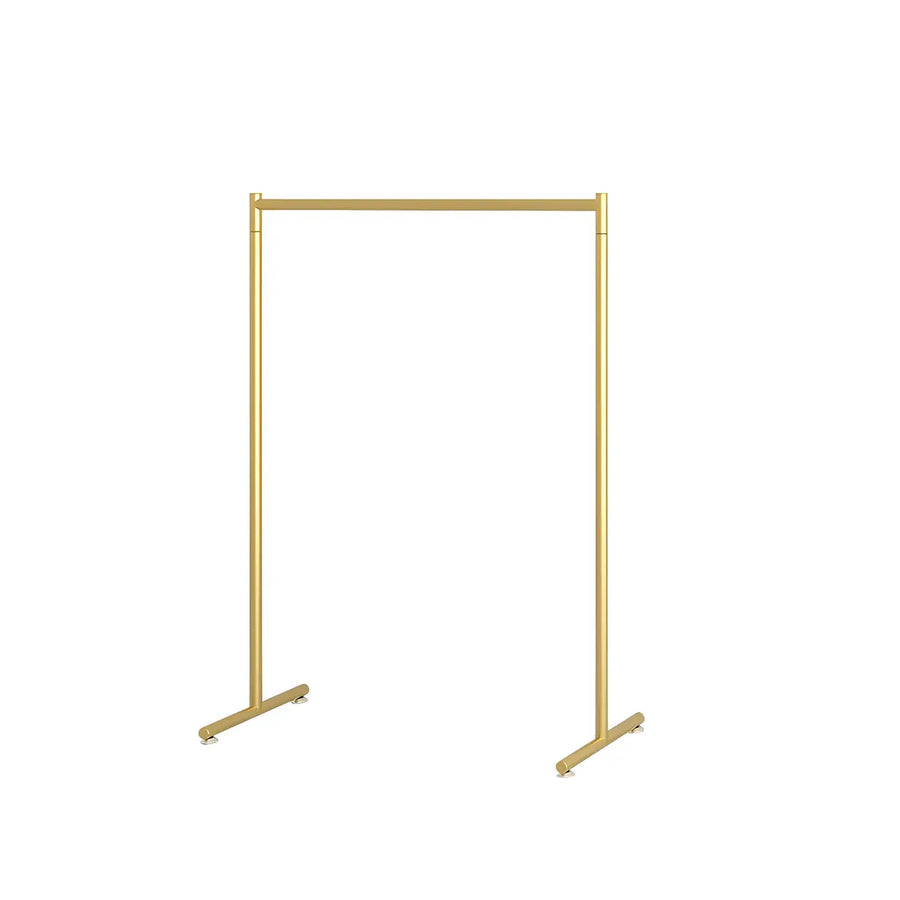 Minimalist Metal Gold Large Free Standing Coat Rack