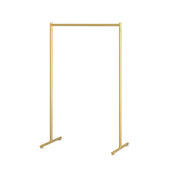 Minimalist Metal Gold Large Free Standing Coat Rack