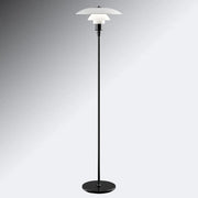 Minimalist Modern Metal White Glass Floor Lamp