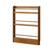 Minimalist Modern Wooden Shallow Vertical Kids Bookshelf