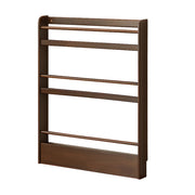 Minimalist Modern Wooden Shallow Vertical Kids Bookshelf