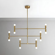 Modern 3 Tiers Linear Sputnik LED Pendant Chandelier