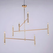 Modern 3 Tiers Linear Sputnik LED Pendant Chandelier