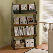 Modern Acrylic 4-Tier Tree Vertical Bookshelf Organizer