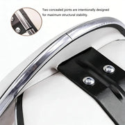 Modern Adjustable Swivel Faux Leather Counter Bar Stool