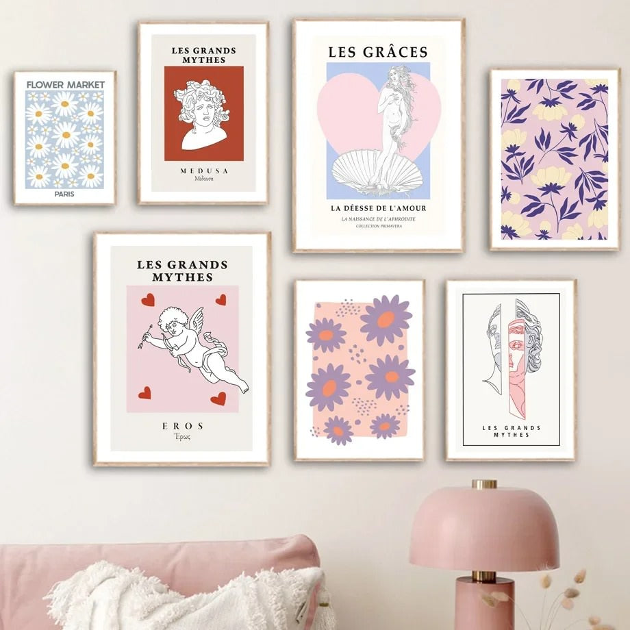 Les Grands Mythes Canvas Posters