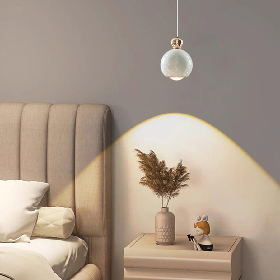 Modern Art Deco Multicolor Acrylic Globe Pendant Lights