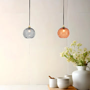 Modern Colorful Glass Globe Ball Cluster Pendant Light