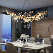 Modern Crystal Branch Chandelier for Dining Room Decor