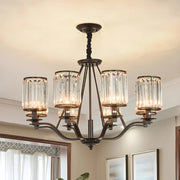 Modern Crystal Glass Chandelier for Living Room