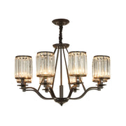 Modern Crystal Glass Chandelier for Living Room