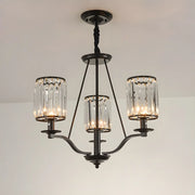 Modern Crystal Glass Chandelier for Living Room