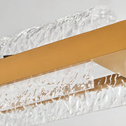 Modern Crystal LED Linear Pendant Light for Kitchen Island