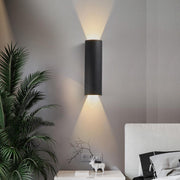 Modern Cylindrical Up Down Light Wall Sconce