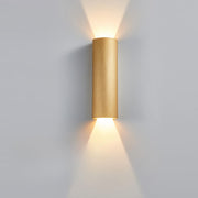 Modern Cylindrical Up Down Light Wall Sconce