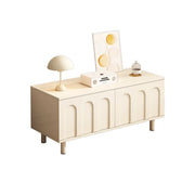Modern Entryway Shoe Bench with Storage & Soft Cushion