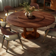 Modern Ergonomic Curved Back Leather Upholstered Arm Dining Chair