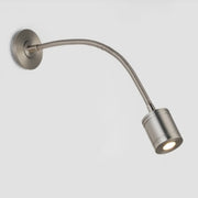 Modern Flexible Gooseneck Gold LED Metal Wall Sconce