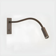 Modern Flexible Gooseneck Gold LED Metal Wall Sconce