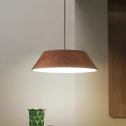 Modern Geometric Wood Metal Acrylic Pendant Light