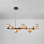 Modern Glass Globe Pendant Light Kitchen Island