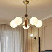 Modern Globe Chandelier Gold Ceiling Fixture