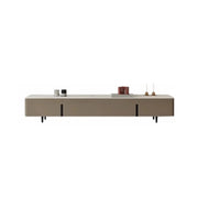 Modern Grey Stone Drawers Long TV Stand with Legs
