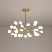 Modern Large Branch Brass Chandelier Ceiling Light