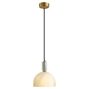 Modern Living Room Dome White Glass Pendant Light