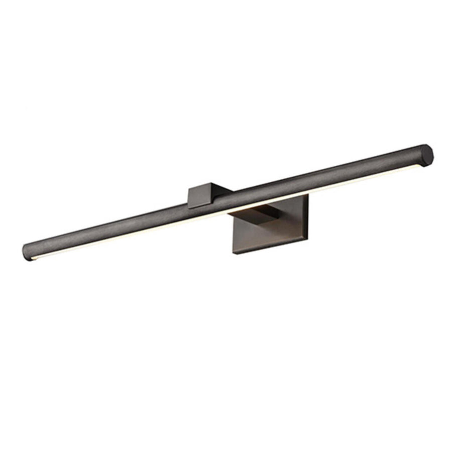 Modern Matte Black Cylinder LED Vanity Wall Light