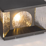 Modern Metal Solar LED Square Fence Pillar Cap Light