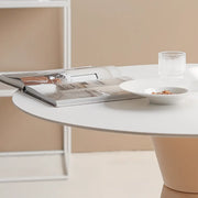 Modern Minimalist Cone-Base Bistro Bar Height Table
