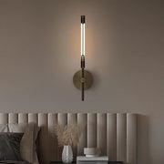 Modern Minimalist Gold Cylinder Metal Wall Sconce