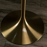 Modern Minimalist Pedestal Small Round Bar Table