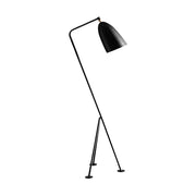 Modern Simple Black Cone and Tripod Metal Floor Lamp