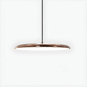 Modern Sleek Round Disc LED Dining Room Pendant Light