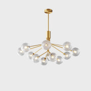 Modern Sputnik Globe Chandelier Adjustable Height