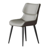 Modern Stain-Resistant Upholstered Leather Dining Chair